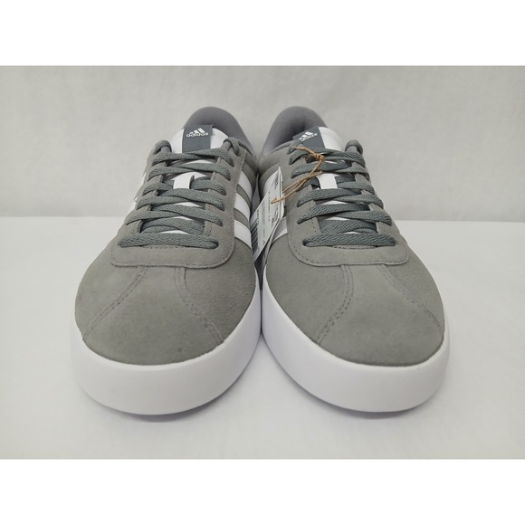 Adidas VL Court 3.0 Mens Skateboarding Shoe ID6276 Gray White Sneakers Size 11.5 - Picture 5 of 9